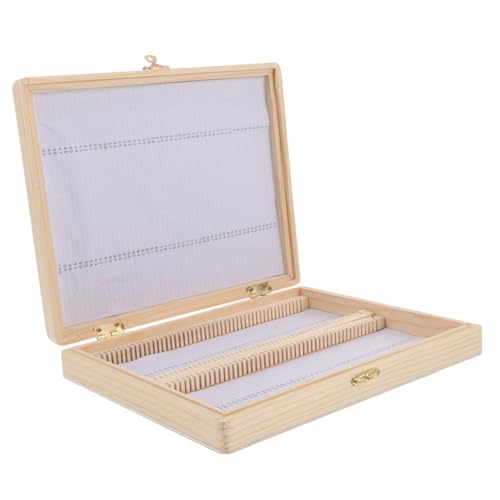 DIKACA Kasten Schiebekasten mikroskop für Überzieher für Kit-Folien wasserlöslicher Decklack Tablett für Mikroskop-Objektträger Mikroskop-Koffer hölzern Light Brown DIKACA Kasten Schiebekasten mikroskop für Überzieher für Kit-Folien wasserlöslicher Decklack Tablett für Mikroskop-Objektträger Mikroskop-Koffer hölzern Light Brown von DIKACA