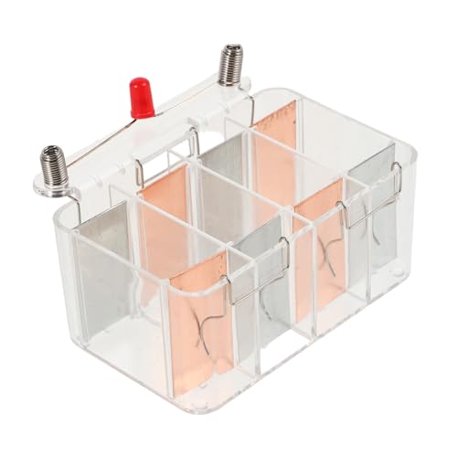 DIKACA Kids Science Toy Experimente Science Prop Salzwasser Batterie Wissenschaft Experiment DIY Elektrische Prop Physik Prop Science Experiment Prop Salzwasser Batterie Material von DIKACA