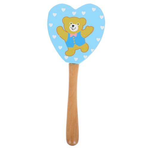 DIKACA Holz Herz Form Shaker Kinder Sand Hammer Baby Sensorische Entwicklung Spielzeug DIKACA Holz Herz Form Shaker Kinder Sand Hammer Baby Sensorische Entwicklung Spielzeug von DIKACA