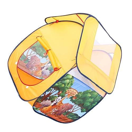 DIKACA Dinosaurier Muster Zelt Jungen Und Mädchen Spielhaus Zelt Spielzeug Für Kinder von DIKACA
