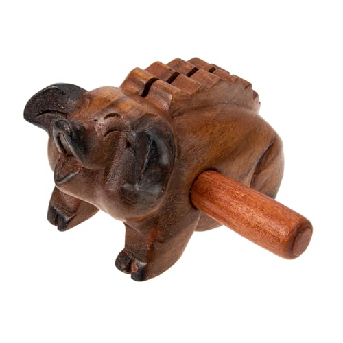 DIKACA Klangspielzeug aus Holzschwein holzspielzeug Piggy Holzspielzeug mit Sound Holzschwein Piggy Dekoration lustiges Musikspielzeug schweinförmiges DIKACA Klangspielzeug aus Holzschwein holzspielzeug Piggy Holzspielzeug mit Sound Holzschwein Piggy Dekoration lustiges Musikspielzeug schweinförmiges von DIKACA