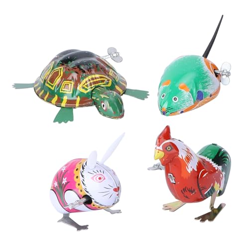 DIKACA Klassische Aufziehspielzeuge Aus Blech Tierische Spielzeugmodelle Zum Aufziehen Für Nostalgische Spielzeuge Für Jungen Und ädchen Ideal Als DIKACA Klassische Aufziehspielzeuge Aus Blech Tierische Spielzeugmodelle Zum Aufziehen Für Nostalgische Spielzeuge Für Jungen Und ädchen Ideal Als von DIKACA