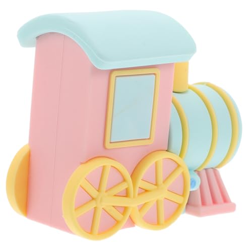 DIKACA Kleines Zug Kuchen Topper Niedliche Macaron Farbe Vielseitige Tortendekoration für Geburtstagsfeiern Kreative Deko für Kinderzimmer von DIKACA