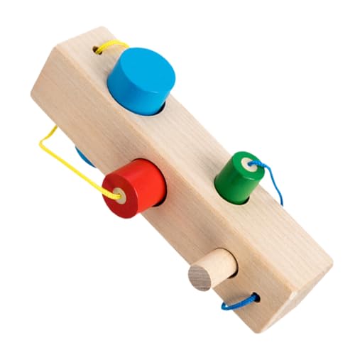 DIKACA Kompakter Form Sortierer Handgefertigtes Holzspielzeug für Kleinkinder Fördert Hand Augen Koordination und Farbwahrnehmung Sensorisches für Jungen DIKACA Kompakter Form Sortierer Handgefertigtes Holzspielzeug für Kleinkinder Fördert Hand Augen Koordination und Farbwahrnehmung Sensorisches für Jungen von DIKACA