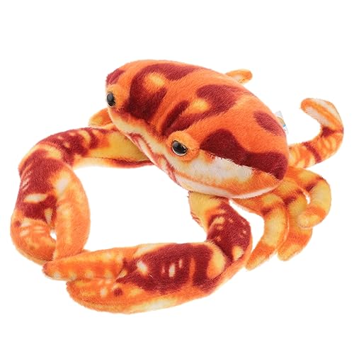 DIKACA Krabbenfälschung Kissen Krabbenplüsch Plüschtiere Krabbe Plüschtier Rot von DIKACA