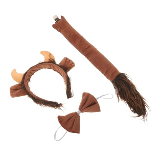 DIKACA Kuh Kostüm Damen Cosplay Hörner Stirnband mit Schleife und Tierkostüm Zubehör für Karneval Party Geburtstag DIKACA Kuh Kostüm Damen Cosplay Hörner Stirnband mit Schleife und Tierkostüm Zubehör für Karneval Party Geburtstag von DIKACA