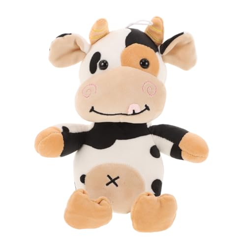 DIKACA Kuhpuppe Tierspielzeug Für Babys Kinderspielzeug Geburtstagsparty Zubehör Süße Kuh Plüsch Kuhform Puppe Ausgestopftes Kuh Plüschtier Kuh Umarmendes Kinderspielzeug DIKACA Kuhpuppe Tierspielzeug Für Babys Kinderspielzeug Geburtstagsparty Zubehör Süße Kuh Plüsch Kuhform Puppe Ausgestopftes Kuh Plüschtier Kuh Umarmendes Kinderspielzeug von DIKACA