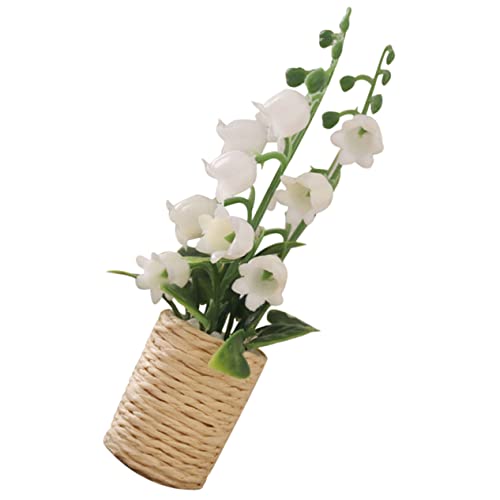 DIKACA Miniatur Blumentopf Mini Bonsai Gefälschte Blumentopf Dekorative Mini Blumentopf Für Puppenhaus von DIKACA