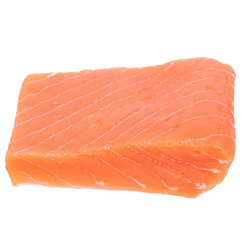 DIKACA Lachs-Modell The ad Werbung Spielzeugessen Schrankdekoration Spielzeugnahrungsmittel Simulationsfleisch Falsches Essen für Fleischspielzeug für falsches Fleisch PVC DIKACA Lachs-Modell The ad Werbung Spielzeugessen Schrankdekoration Spielzeugnahrungsmittel Simulationsfleisch Falsches Essen für Fleischspielzeug für falsches Fleisch PVC von DIKACA