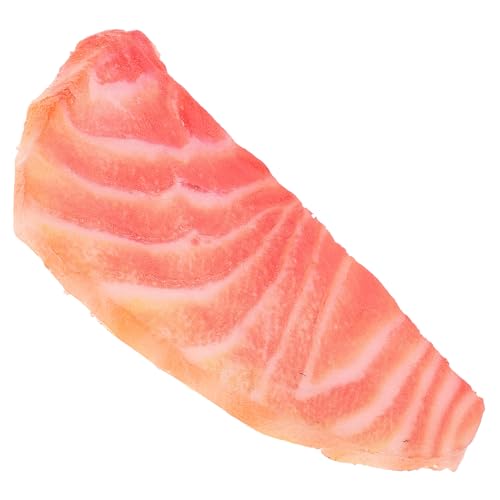 DIKACA Lebensechte Lachsscheiben-Modell, Simulations-lachsmodell, Gefälschtes Lachsfleisch, Lebensmittelvitrine, Lachsmodell DIKACA Lebensechte Lachsscheiben-Modell, Simulations-lachsmodell, Gefälschtes Lachsfleisch, Lebensmittelvitrine, Lachsmodell von DIKACA