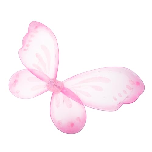DIKACA Leuchtende Schmetterlingsflügel Kostüm Flügel aus Leichtem Strapazierfähigem und Vliesstoff Leuchtend Rosa für Karneval Halloween Bühnenauftritte und Mottopartys für Mädchen DIKACA Leuchtende Schmetterlingsflügel Kostüm Flügel aus Leichtem Strapazierfähigem und Vliesstoff Leuchtend Rosa für Karneval Halloween Bühnenauftritte und Mottopartys für Mädchen von DIKACA