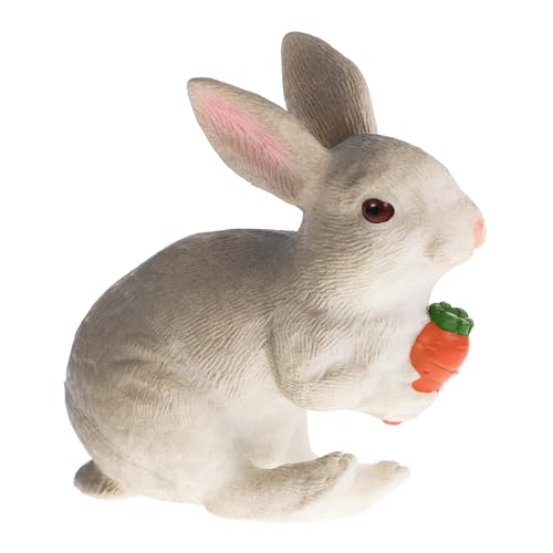 DIKACA Kleine Tierfiguren Lifelike Hase Figur Adorable Tier Skulptur Für Dekoration Realistische Tierfigur Für Schreibtisch Wohnraum & Garten Perfektes Für Tierliebhaber Und Tiere Figuren DIKACA Kleine Tierfiguren Lifelike Hase Figur Adorable Tier Skulptur Für Dekoration Realistische Tierfigur Für Schreibtisch Wohnraum & Garten Perfektes Für Tierliebhaber Und Tiere Figuren von DIKACA