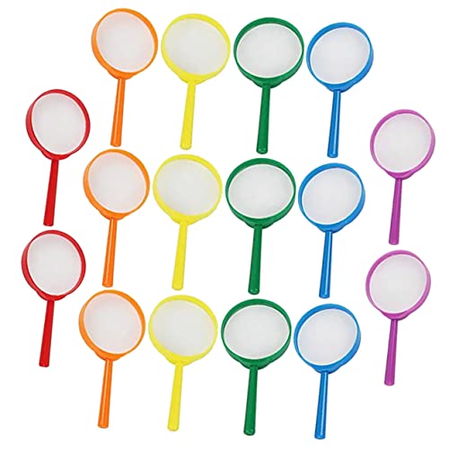 DIKACA Lupen Handheld Vergrößerungsglas Für Kleinkinder Erkundungsspielzeug Zufälligen Farben 60mm Vergrößerung Für Kleine Entdecker von DIKACA