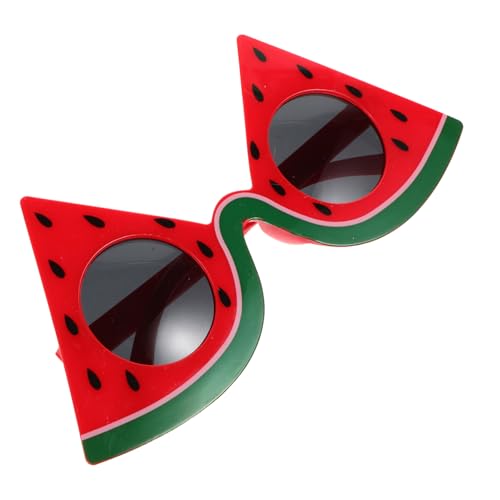 DIKACA Lustige Wassermelonenbrille für Strandpartys Kreative Foto Requisiten Einzigartige Sonnenbrille für Erwachsene Dekoration für Hawaii Themenfeiern von DIKACA