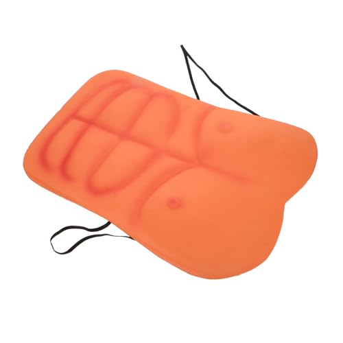 DIKACA Lustiges Muskelkostüm für Männer mit Realistischem Eva material Verstellbarem Brustmuskel prop für Halloween Cosplay Party und Witzige Hochzeitsstreiche von DIKACA