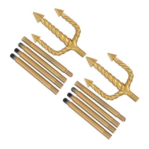 DIKACA Luxuriöser Goldener Zusammensetzbar Vielseitiges Trident Prop für Halloween Cosplay Kostümpartys und Bühnenauftritte für Dämonen und Meeresgott Kostüme DIKACA Luxuriöser Goldener Zusammensetzbar Vielseitiges Trident Prop für Halloween Cosplay Kostümpartys und Bühnenauftritte für Dämonen und Meeresgott Kostüme von DIKACA