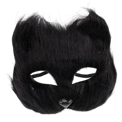 DIKACA Maske Für Frauen Und Männer Halbe Gesichtsmaske Eines Fuchses Für Cosplay Und Halloween Für Fasching Karneval Und Partys Tiermaske Aus Kunstfell DIKACA Maske Für Frauen Und Männer Halbe Gesichtsmaske Eines Fuchses Für Cosplay Und Halloween Für Fasching Karneval Und Partys Tiermaske Aus Kunstfell von DIKACA