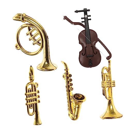 DIKACA Maßstab Inklusive Violine Saxophon Trompete Posaune Und Klarinette Ideales Kinderspielzeug Für Kreative Dekoration Und Spielmöglichkeiten DIKACA Maßstab Inklusive Violine Saxophon Trompete Posaune Und Klarinette Ideales Kinderspielzeug Für Kreative Dekoration Und Spielmöglichkeiten von DIKACA