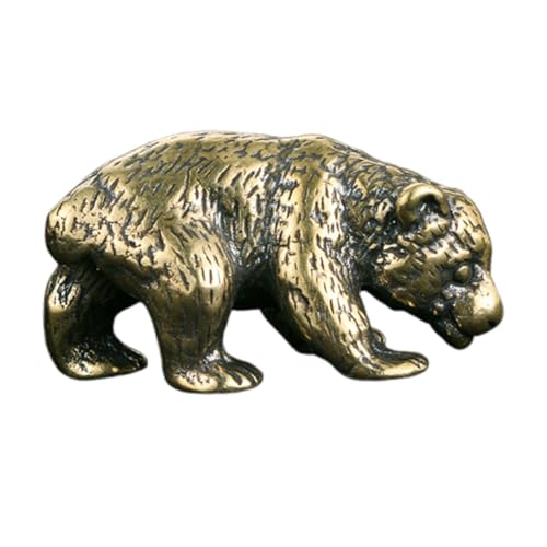 DIKACA Messingbären -Ornamente Messingfigur Kleine Skulptur Miniatur-bärenstatuen Tierstatuen Aus Messing Kleine Messingornamente Messingverzierungen Süße Bärenverzierung Golden Messing DIKACA Messingbären -Ornamente Messingfigur Kleine Skulptur Miniatur-bärenstatuen Tierstatuen Aus Messing Kleine Messingornamente Messingverzierungen Süße Bärenverzierung Golden Messing von DIKACA