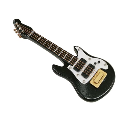 DIKACA Mini Bass Modell Für Puppenhaus Dekoratives DIY Langlebiges Musikinstrument Aus Höhe Für Sammler von DIKACA