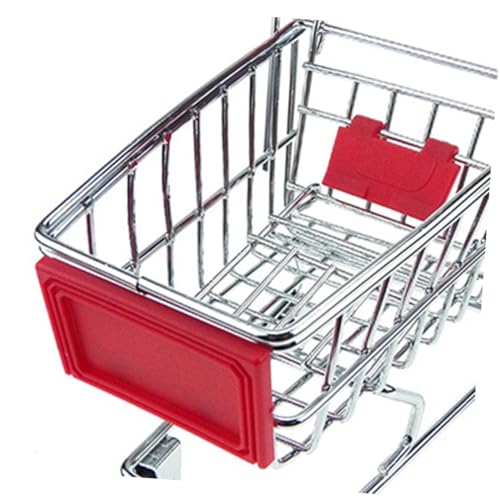 DIKACA Mini Einkaufswagen Für Metallspielzeug Rollenspielwagen Für Supermarkt Multifunktionale Aufbewahrung Zufällige Farben Für Kreatives Und Schreibtisch Organizer DIKACA Mini Einkaufswagen Für Metallspielzeug Rollenspielwagen Für Supermarkt Multifunktionale Aufbewahrung Zufällige Farben Für Kreatives Und Schreibtisch Organizer von DIKACA
