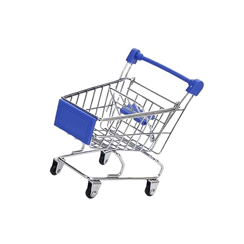 DIKACA Mini Einkaufswagen Für Trolley Zur Aufbewahrung Größe L Dunkelblau Ideal Als Zubehör Und Für Rollenspiele DIKACA Mini Einkaufswagen Für Trolley Zur Aufbewahrung Größe L Dunkelblau Ideal Als Zubehör Und Für Rollenspiele von DIKACA
