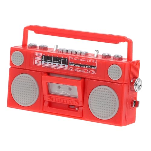 DIKACA Mini Funkmodell Retro Puppenhaus Zubehör Simuliertes Funkmodell für Kreativen DIY Gebrauch Exquisites Mini Radio für Kinderzimmer Hochwertiges und Langlebiges DIKACA Mini Funkmodell Retro Puppenhaus Zubehör Simuliertes Funkmodell für Kreativen DIY Gebrauch Exquisites Mini Radio für Kinderzimmer Hochwertiges und Langlebiges von DIKACA