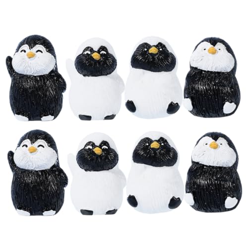 DIKACA Mini Pinguin Figuren Aus Resin Mikrolandschaft Deko Für Sandtisch Miniatur Pinguin Statue Set Für Kreative Tischgestaltungen Und Sammlungen DIKACA Mini Pinguin Figuren Aus Resin Mikrolandschaft Deko Für Sandtisch Miniatur Pinguin Statue Set Für Kreative Tischgestaltungen Und Sammlungen von DIKACA