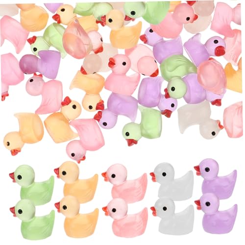 DIKACA Mini Resin Miniatur Figuren Luminous Enten Für Garten Dekoration Niedliche Pottpflanzen Landschafts Deko Farben Hellrot Creme Und DIKACA Mini Resin Miniatur Figuren Luminous Enten Für Garten Dekoration Niedliche Pottpflanzen Landschafts Deko Farben Hellrot Creme Und von DIKACA