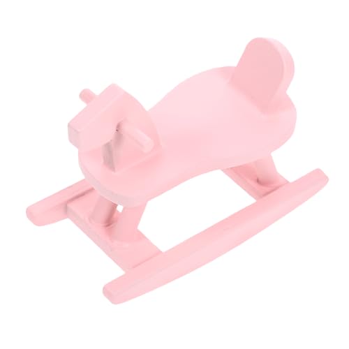 DIKACA Mini-pferdeornamente Aus Holz Puppe Schaukelpferd Miniatur-puppenhausmöbel Mini- -schaukelpferd Miniaturmöbel Aus Holz Puppenhaus-Modell Mini-holzmöbel Schmücken Birke Rosa DIKACA Mini-pferdeornamente Aus Holz Puppe Schaukelpferd Miniatur-puppenhausmöbel Mini- -schaukelpferd Miniaturmöbel Aus Holz Puppenhaus-Modell Mini-holzmöbel Schmücken Birke Rosa von DIKACA