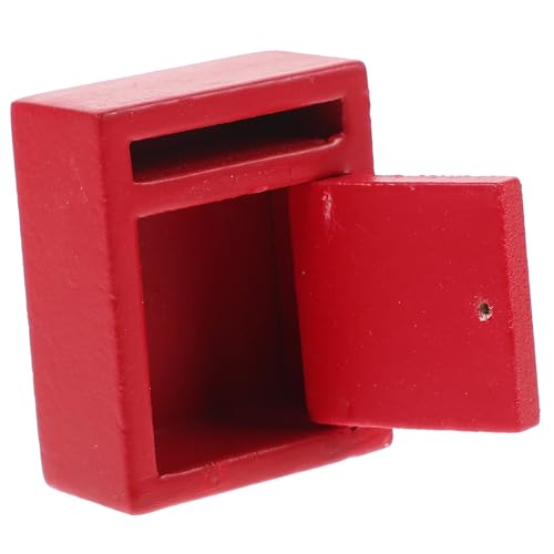 DIKACA Mini-puppenhaus-briefkasten Postfach Im Mikro-landschaftsformat Mini-briefkasten Aus Holz Winziges Figurendekor Puppe Mini-briefkasten Mini-Mailbox-Modell Hölzern Rot DIKACA Mini-puppenhaus-briefkasten Postfach Im Mikro-landschaftsformat Mini-briefkasten Aus Holz Winziges Figurendekor Puppe Mini-briefkasten Mini-Mailbox-Modell Hölzern Rot von DIKACA