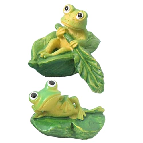 DIKACA Miniatur Frosch Dekorationen Lustige Frosch Figuren Für Zuhause Lebendige Frosch Statuten Für Wohnkultur Perfekt Für Miniatur Gärten Und Frosch Liebhaber DIKACA Miniatur Frosch Dekorationen Lustige Frosch Figuren Für Zuhause Lebendige Frosch Statuten Für Wohnkultur Perfekt Für Miniatur Gärten Und Frosch Liebhaber von DIKACA