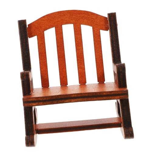 DIKACA Miniatur Holzschaukelstuhl Für Puppenhaus Vintage Rocking Chair Dekofigur Hellem Holzton Perfekte Ergänzung Für Ihre Mikrolandschaft Und Puppenzubehör DIKACA Miniatur Holzschaukelstuhl Für Puppenhaus Vintage Rocking Chair Dekofigur Hellem Holzton Perfekte Ergänzung Für Ihre Mikrolandschaft Und Puppenzubehör von DIKACA