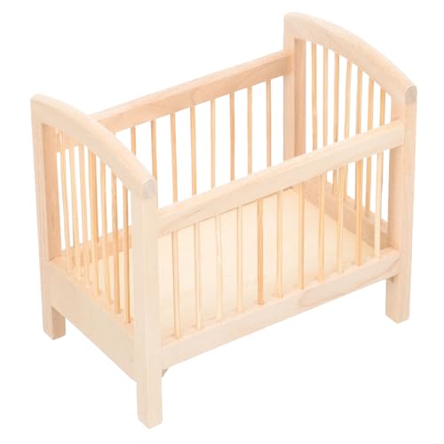 DIKACA Miniatur Puppenbett Aus 1/12 Puppenhaus Zubehör Für ädchen Für Fantasievolles Und Dekoration Im Kinderzimmer Puppenbett Ornament DIKACA Miniatur Puppenbett Aus 1/12 Puppenhaus Zubehör Für ädchen Für Fantasievolles Und Dekoration Im Kinderzimmer Puppenbett Ornament von DIKACA