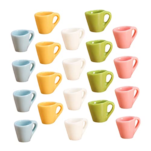 DIKACA 20-teiliges Miniatur-tassen-Set Mini-Becher Miniatur-Becher-Set Dekorativer Miniatur-wasserbecher Für Miniatur-Artikel DIKACA 20-teiliges Miniatur-tassen-Set Mini-Becher Miniatur-Becher-Set Dekorativer Miniatur-wasserbecher Für Miniatur-Artikel von DIKACA