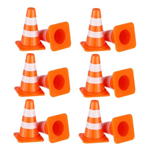 DIKACA Miniatur Verkehrshütchen & Verkehrsschilder Set Konen Für Simulation Von Straßenverkehrszeichen Und Baustellen Ideales Für Lern Und Bauprojekte DIKACA Miniatur Verkehrshütchen & Verkehrsschilder Set Konen Für Simulation Von Straßenverkehrszeichen Und Baustellen Ideales Für Lern Und Bauprojekte von DIKACA