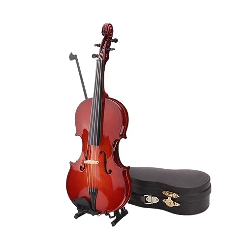 DIKACA Miniatur Violin Modell Musikinstrumenten Deko Für Desktop Hochwertige Dekoration Fotorequisiten Box DIKACA Miniatur Violin Modell Musikinstrumenten Deko Für Desktop Hochwertige Dekoration Fotorequisiten Box von DIKACA