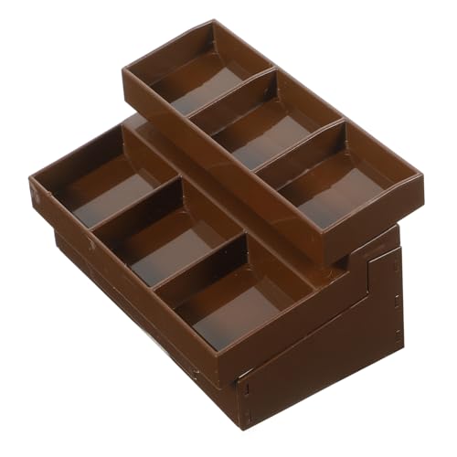 DIKACA Miniatur-Obst- Und Gemüsemarktstand Für Puppenhausregale Für Realistisches Dekoratives Accessoire von DIKACA