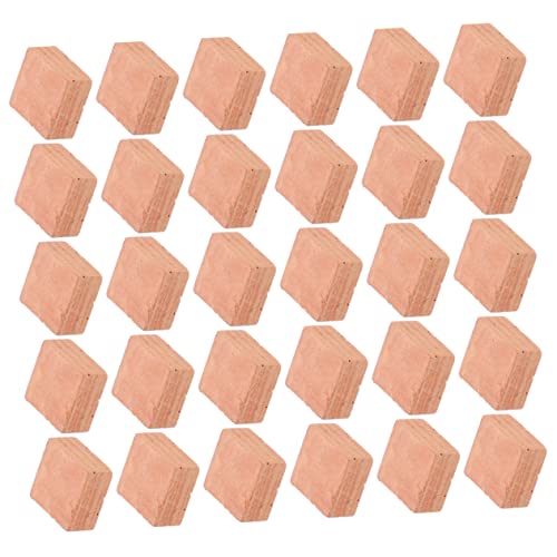 DIKACA Miniaturziegel Bausteine Steine Steine für die Landschaftsgestaltung Rote Miniatur Sandtisch Ziegelmodelle Miniaturziegel Steine Modell Ziegelmauer Steine Realistische Gefälschte von DIKACA