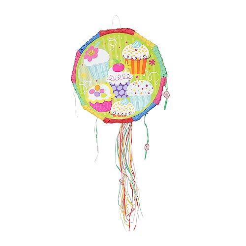 DIKACA Mit Gefülltes Sommerfest-piñata Eistüte-pinata Creme Pinata Piñatas Zum Thema Sommer Für Geburtstag Kinderparty Gefälligkeiten von DIKACA