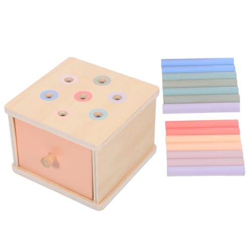DIKACA Montessori Bildungsspielzeug Gehirnentwicklungspflichtezeug Für Säugling Farbsortierer-Spiel Lernspielzeug Für Kleinkinder Babyfarbe Sortierer Sortierspiel Für Hölzern DIKACA Montessori Bildungsspielzeug Gehirnentwicklungspflichtezeug Für Säugling Farbsortierer-Spiel Lernspielzeug Für Kleinkinder Babyfarbe Sortierer Sortierspiel Für Hölzern von DIKACA