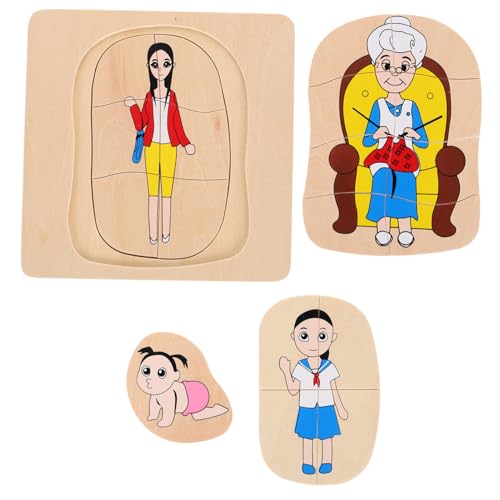 DIKACA Multi-Layer-puzzlespielzeug Rätsel Menschen-lebenszyklus-Puzzle Menschlicher Körper Für Kleine Rätsel Für Körper-Puzzle Montessori-rätsel Menschliches Holzpuzzle Holz DIKACA Multi-Layer-puzzlespielzeug Rätsel Menschen-lebenszyklus-Puzzle Menschlicher Körper Für Kleine Rätsel Für Körper-Puzzle Montessori-rätsel Menschliches Holzpuzzle Holz von DIKACA