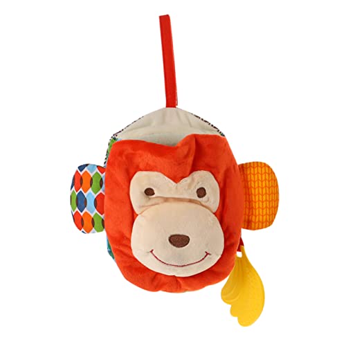 DIKACA Multifunktionshandschuhe Babypuppenspielzeug Kinderspielzeug Affenspielzeug Für Kleinkinder Für Babys Puppen Stoffbuch Cartoon Stoffbuch Handpuppe Beruhigungspuppe von DIKACA