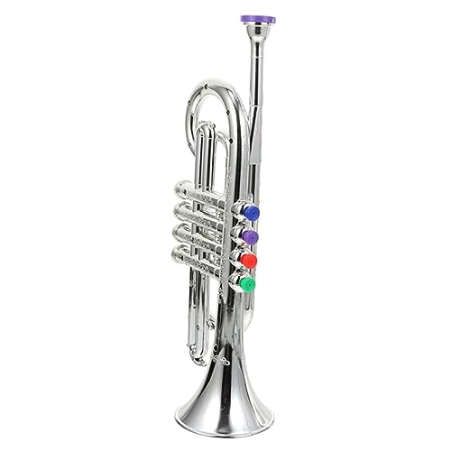 DIKACA Musik Instrumente Für Kleinkindspielzeug Krippenmobile Für Babys Saxophon-modellspielzeug Mädchen Klarinette Schlagzeug Für Trommel Silver Plastik DIKACA Musik Instrumente Für Kleinkindspielzeug Krippenmobile Für Babys Saxophon-modellspielzeug Mädchen Klarinette Schlagzeug Für Trommel Silver Plastik von DIKACA