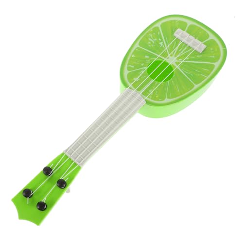 DIKACA Anfängerfreundliches Gitarrenspielzeug Für Jungen Und Mädchen Mini-Ukulele Musikinstrument Spielzeug Imitationsgitarre Für Jungen Und Mädchen Zufällige Farbe von DIKACA
