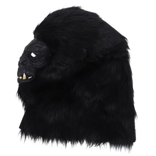 DIKACA Orang-utan-maske Masken-cosplay Schädelmaske Halloweenkostüm Gorilla-maske Gesichtsmaske Halloween-gorilla Gesichts- Halloween-hund Tiermaske Haube Nasenstreifen Reismaske Plüsch DIKACA Orang-utan-maske Masken-cosplay Schädelmaske Halloweenkostüm Gorilla-maske Gesichtsmaske Halloween-gorilla Gesichts- Halloween-hund Tiermaske Haube Nasenstreifen Reismaske Plüsch von DIKACA