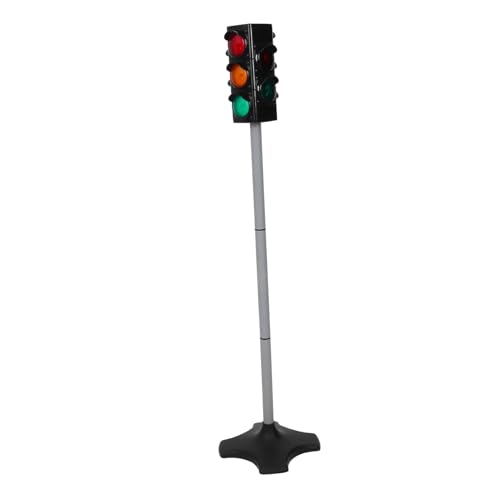 DIKACA Pädagogisches Ampelspielzeug für Simulation Zebrastreifen Signallampe LED Verkehrssicherheitsspielzeug für Zuhause und Schule Lernspielzeug für Verkehrserziehung Sicheres von DIKACA