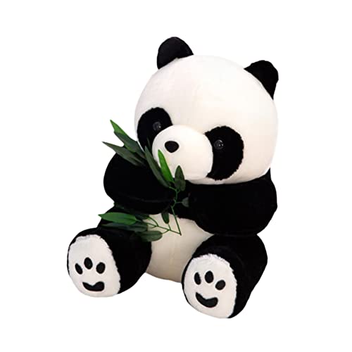 DIKACA Panda-Puppe Panda Plush pandabär stofftier Panda Panda Kuscheliger Panda Plüschtier Panda Plüschpuppe Stofftier in Panda-Form PP Baumwolle von DIKACA
