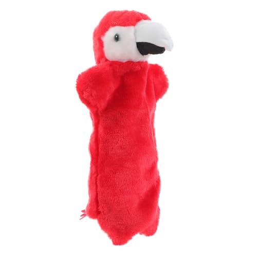 DIKACA Papageienpuppe knuddelig Marionette Plüschtiere Papagei Handpuppe Interaktives Handpuppe Puppe PP Baumwolle rot DIKACA Papageienpuppe knuddelig Marionette Plüschtiere Papagei Handpuppe Interaktives Handpuppe Puppe PP Baumwolle rot von DIKACA