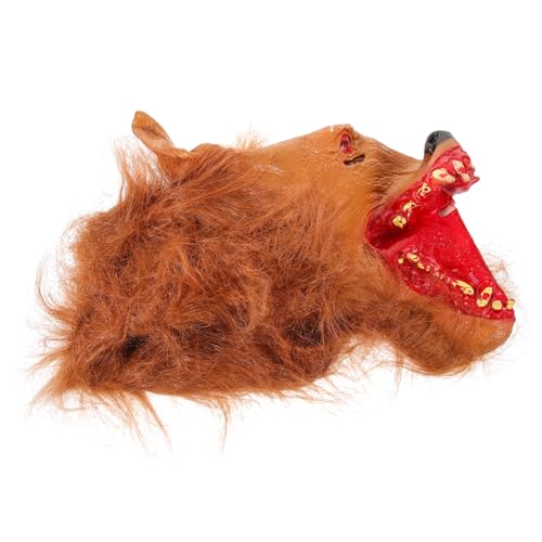 DIKACA Party Cosplay Maske Einzigartige Maske Foto Requisiten Wolfskopfmaske Halloween Horrormaske Cosplay Requisite Foto Requisiten Werwolfkostüm für Halloween und Cosplay Kostümparty DIKACA Party Cosplay Maske Einzigartige Maske Foto Requisiten Wolfskopfmaske Halloween Horrormaske Cosplay Requisite Foto Requisiten Werwolfkostüm für Halloween und Cosplay Kostümparty von DIKACA